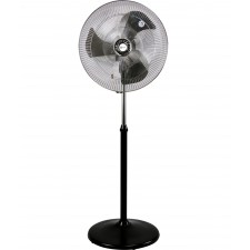 orient electric tornado pedestal fan 450 mm black